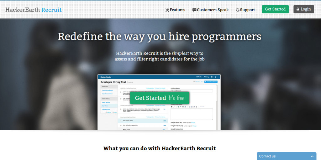 HackerEarth launches HackerEarth Recruit; Initial Impressions