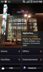 Once you choose a mall
