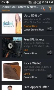 Deals page