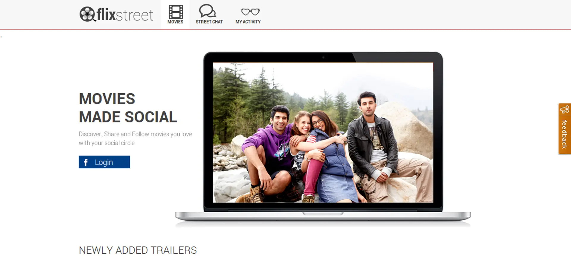 Flixstreet is a social discovery and recommendation engine for Indian movies
