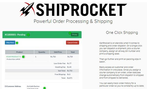 KartRocket launches one-click shipping service ShipRocket, partners with leading logistics companies