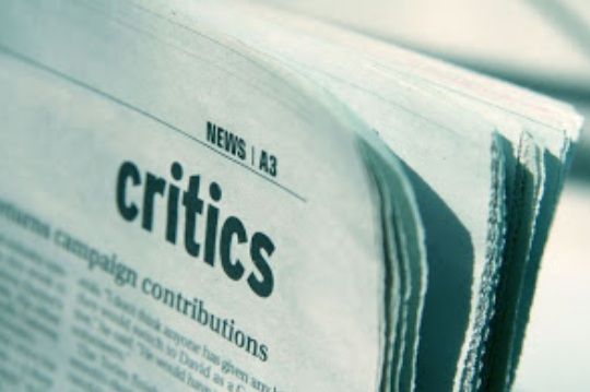 How does an entrepreneur cope with criticism?
