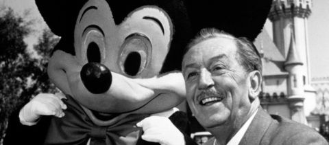 Five points someone, with Walt Disney
