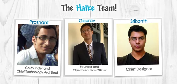 Hatke co-founders