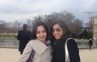 Ankita and Aditi