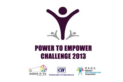 'The Power To Empower 2013 Challenge' plug India’s skill development void