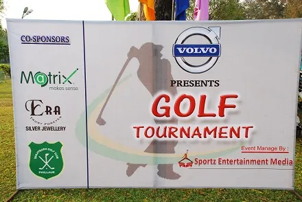 A golf tournament organized for VOLVO