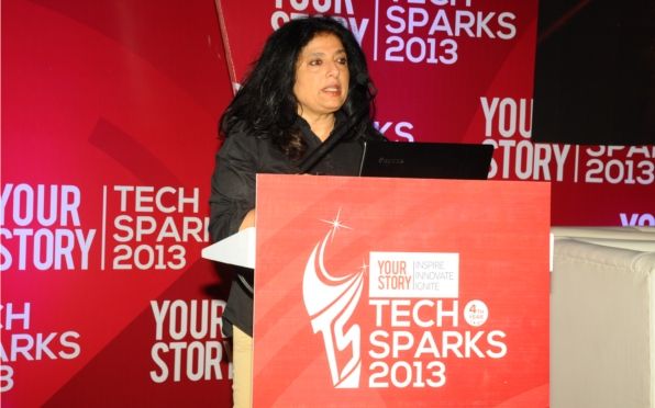 Aruna Schwarz of Stelae Technologies at TechSparks 2013
