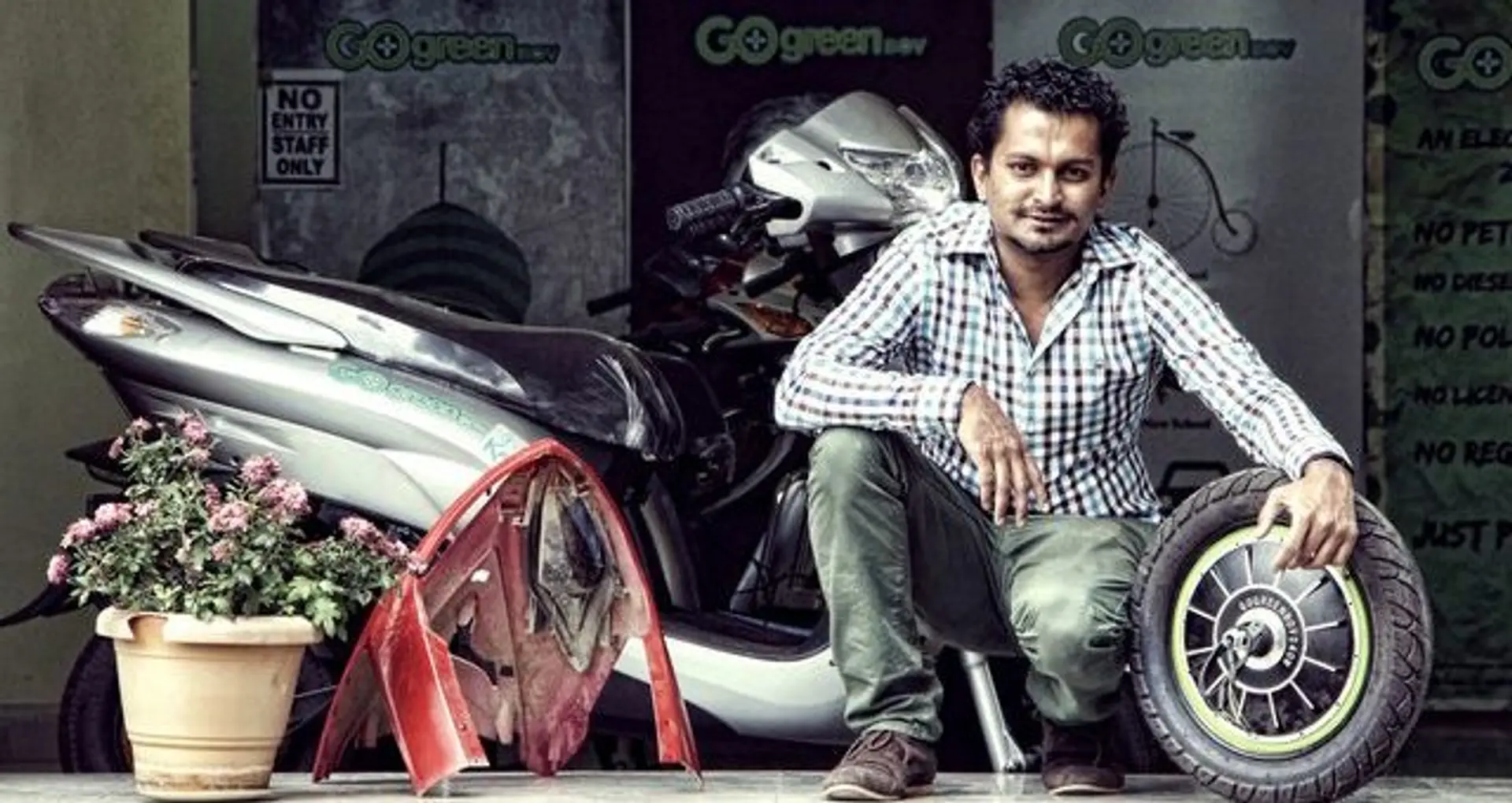 How to ride a green bike to success