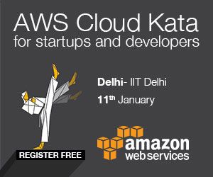 Register now for AWS Cloud Kata learning session in Delhi on Jan 11