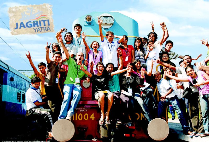 Everybody climb aboard the Jagriti Yatra: A train journey for social change