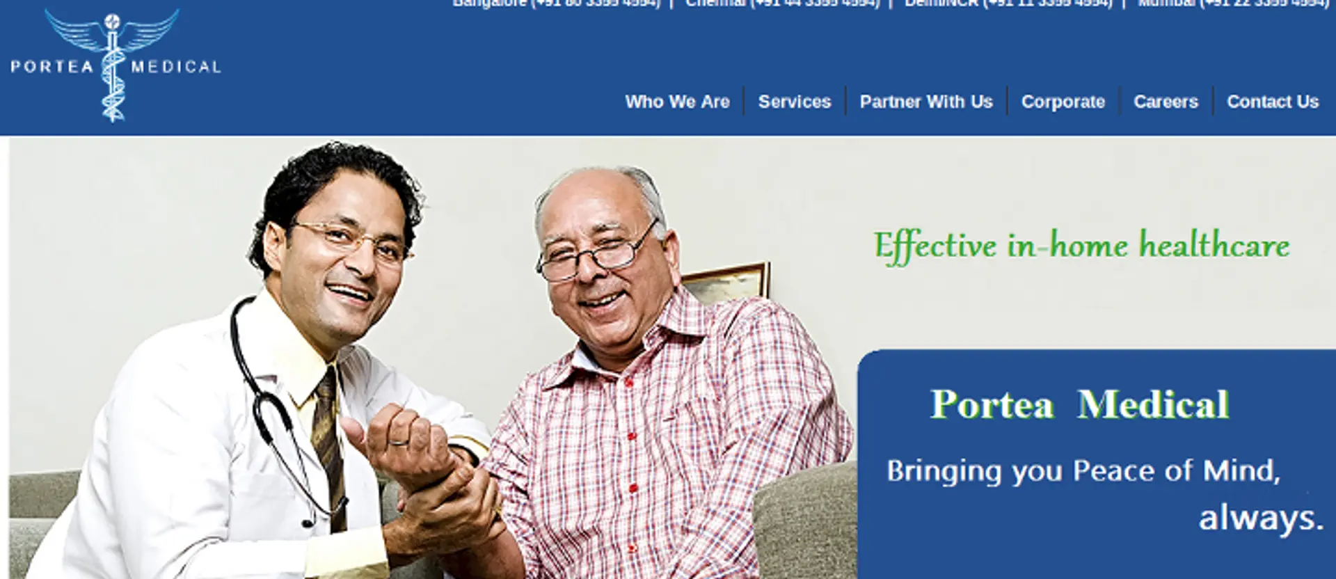Accel Partners and Ventureast invest $8 million into Portea Medical: Here's the story behind the company