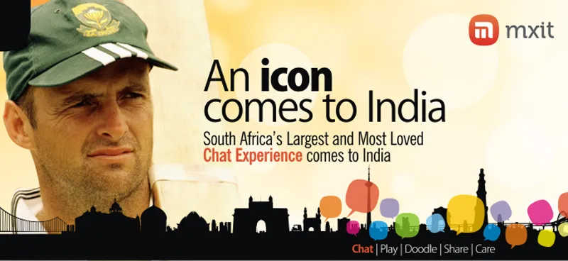 Gary Kirsten, World Cup winning coach of the Indian cricket team and Mxit India Ambassador
