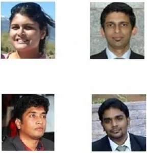Priya, Guruprasad, Naveen and Umesh
