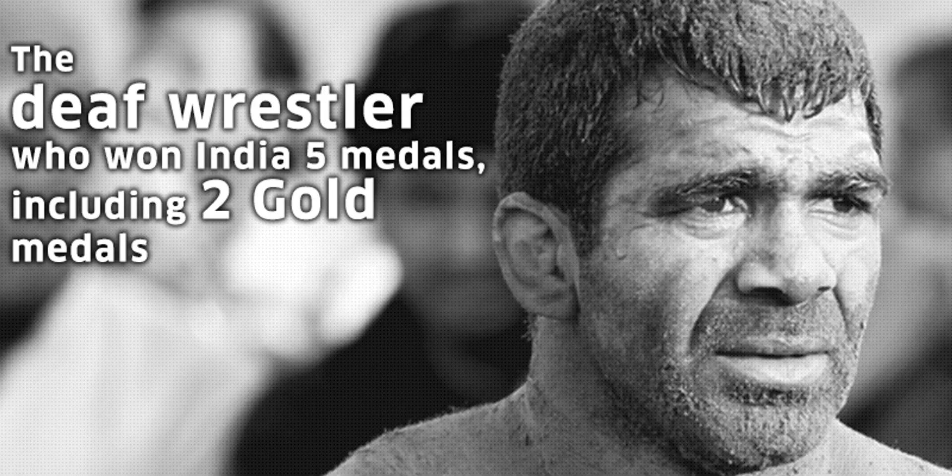 How long will the authorities remain deaf to the soundless cry of this mute wrestler?