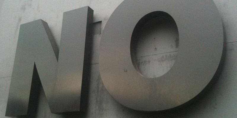What's the most powerful word you need to 'NO' in 2014?