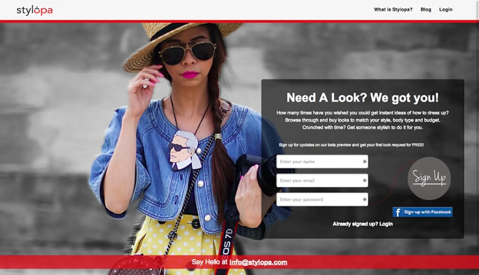 Get your personal stylist from Paris with Stylopa