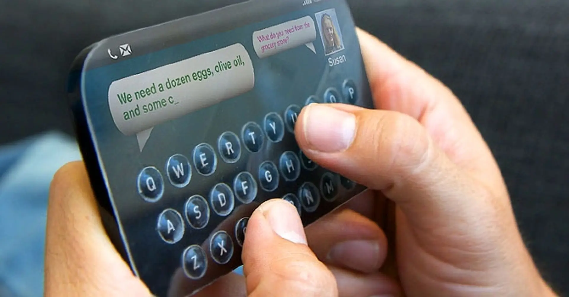 Soon, you can zap up on-demand buttons on your touch screen — with Tactus technology