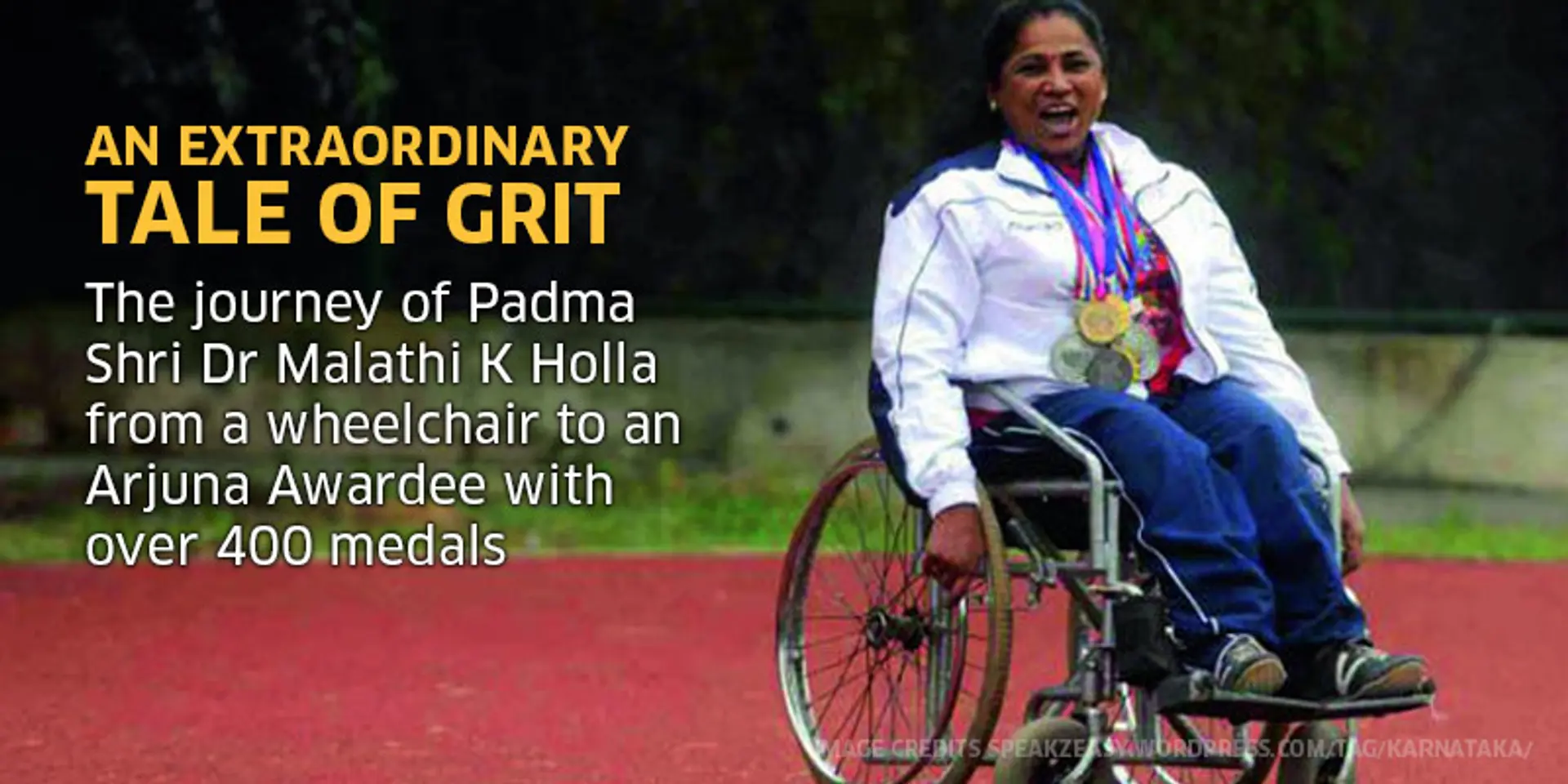 She found the answer to pain, paralysis and pity. Now she shares it with others