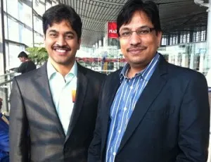 Gangadhar Heralgi (R) and Ravi Kumar (L)