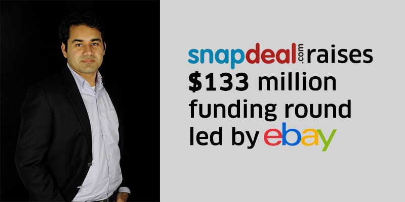 Snapdeal raises $133 million funding round led by eBay
