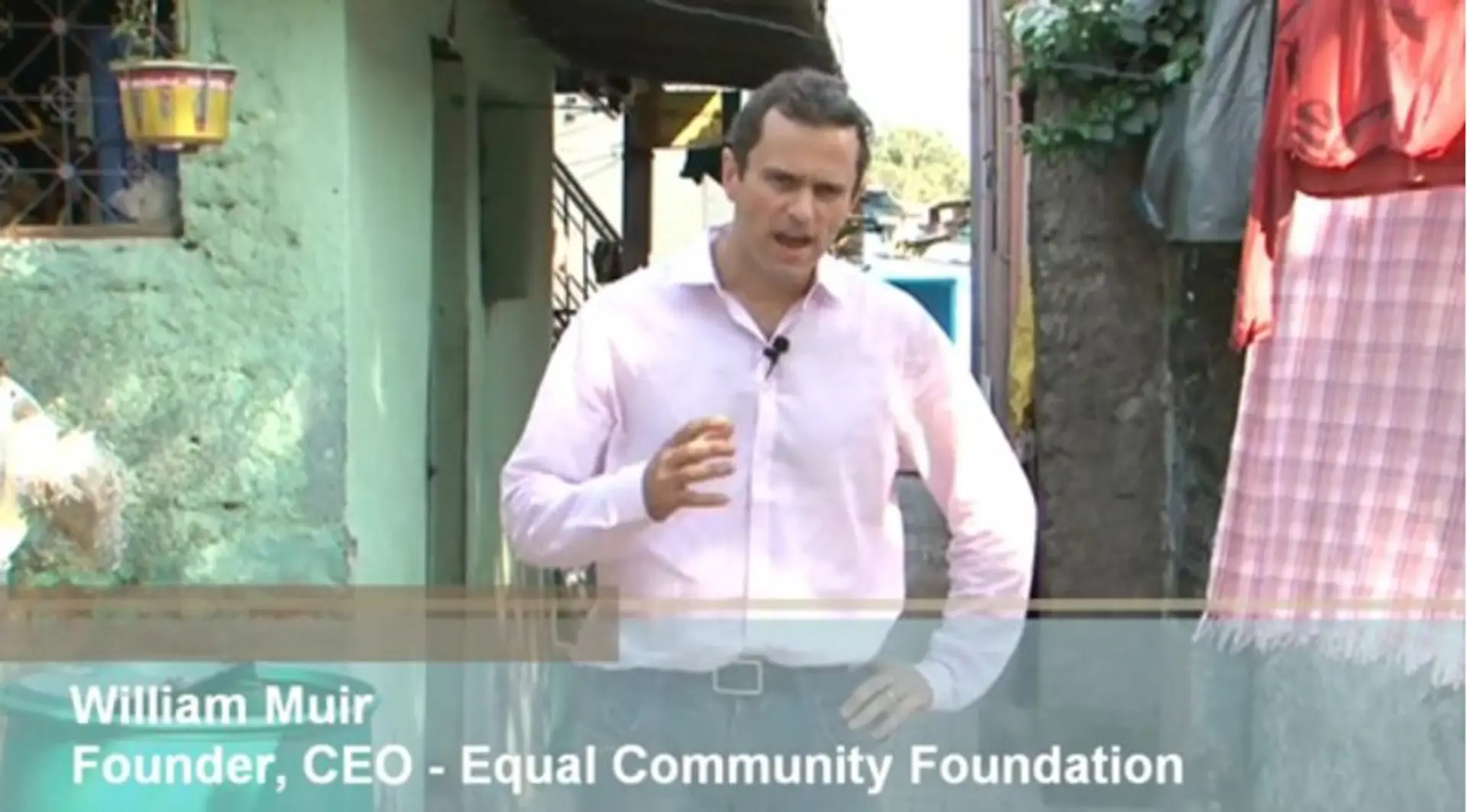 William Muir develops male leadership to end violence against women