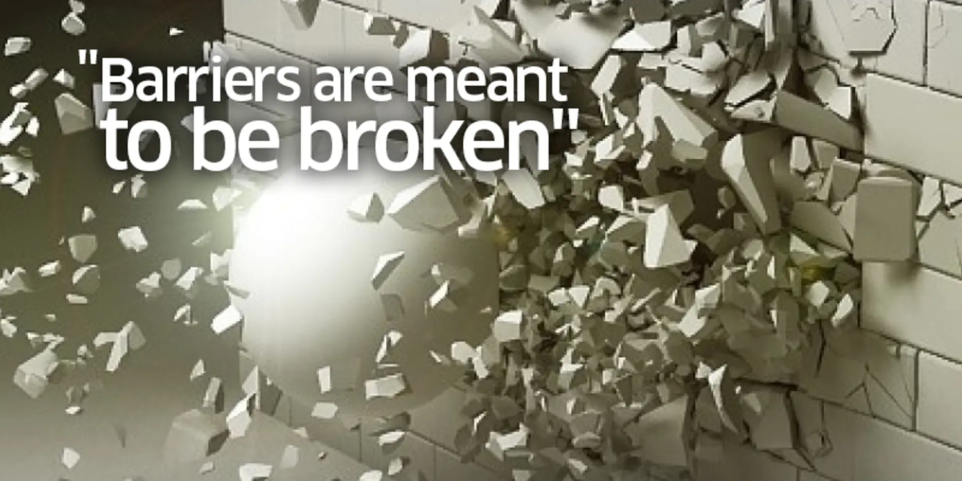 Barriers are meant to be broken: Geetha Vishwanathan