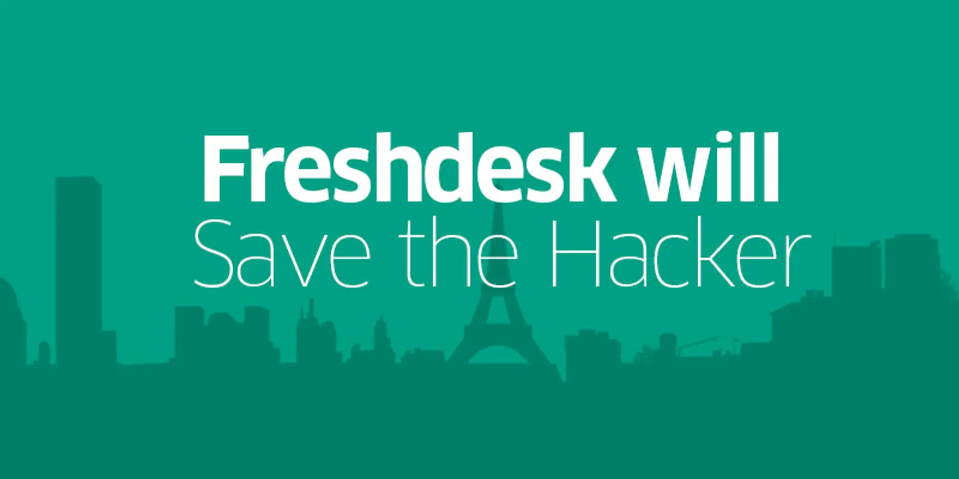 Freshdesk comes to the rescue of an endangered species - with a hackathon