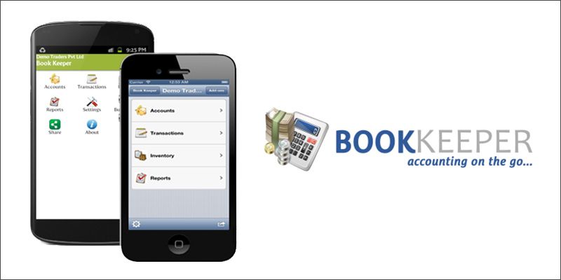 Now all your company accounting can happen on your smartphone with Book Keeper