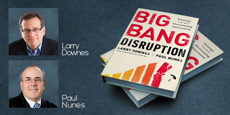 Youth are geared to handle and create disruptive innovations: authors Larry Downes and Paul Nunes    