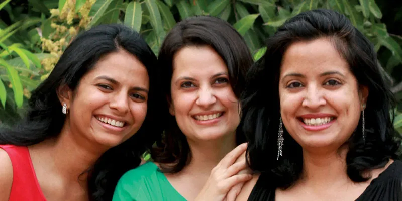 Shivani Chandran, Shirin Watwani and Sheetal Parakh, co founders - Look Its Me