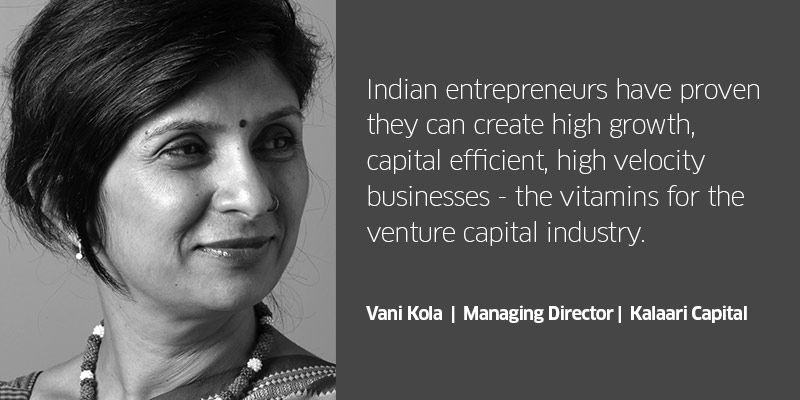 Vani Kola reveals how she picked two of India's biggest ecommerce success stories: Snapdeal and Myntra