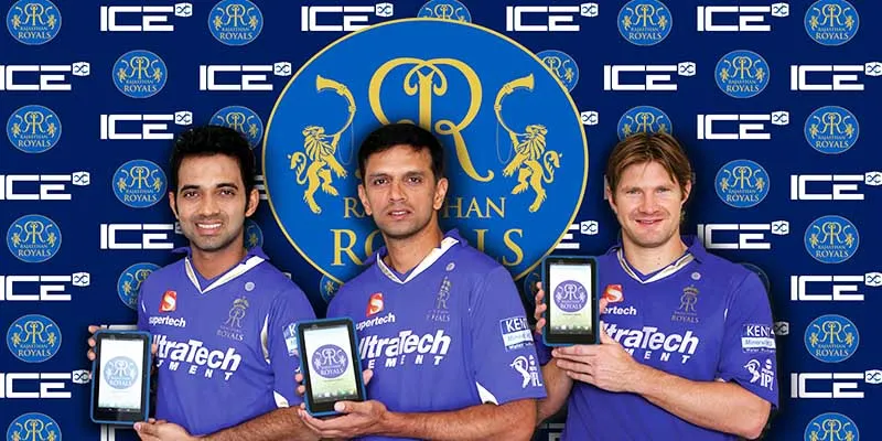 ICE tied up with Rajasthan Royals and released a limited edition tablet