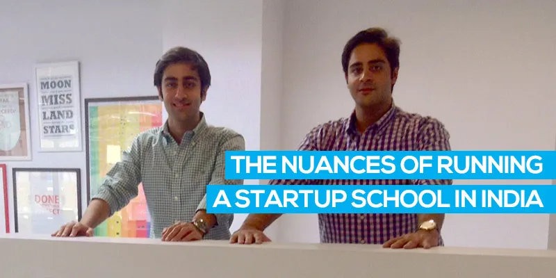 Rohan and Arjun Malhotra, founders of Investopad, the youngest startup school of India