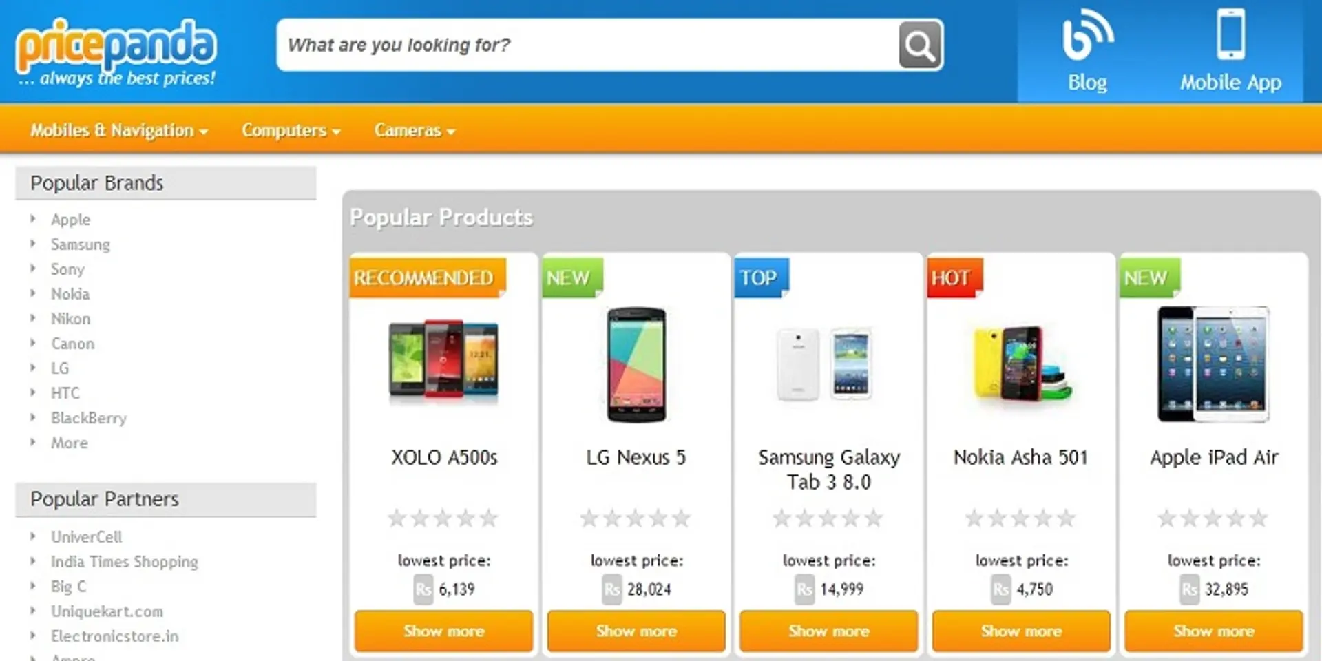 Rocket Internet's price comparison engine PricePanda launches in India