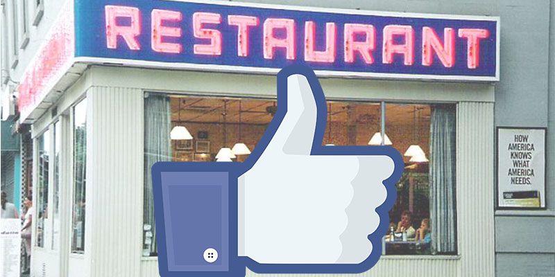 Facebook pages introduce Restaurant Menus