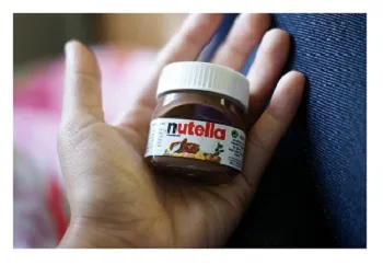 "Each 15g portion contains two whole hazelnuts, some skimmed milk and cocoa."