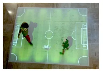 Interactive Floor - Latest offering to football fans