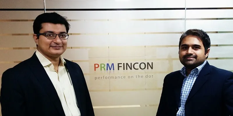 Prithwiraj (L) and Premjit, co-founder of PRM Fincon