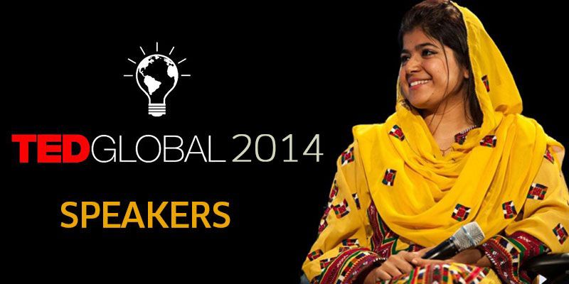 40 change makers who'll share their inspiring stories at TEDGlobal 2014