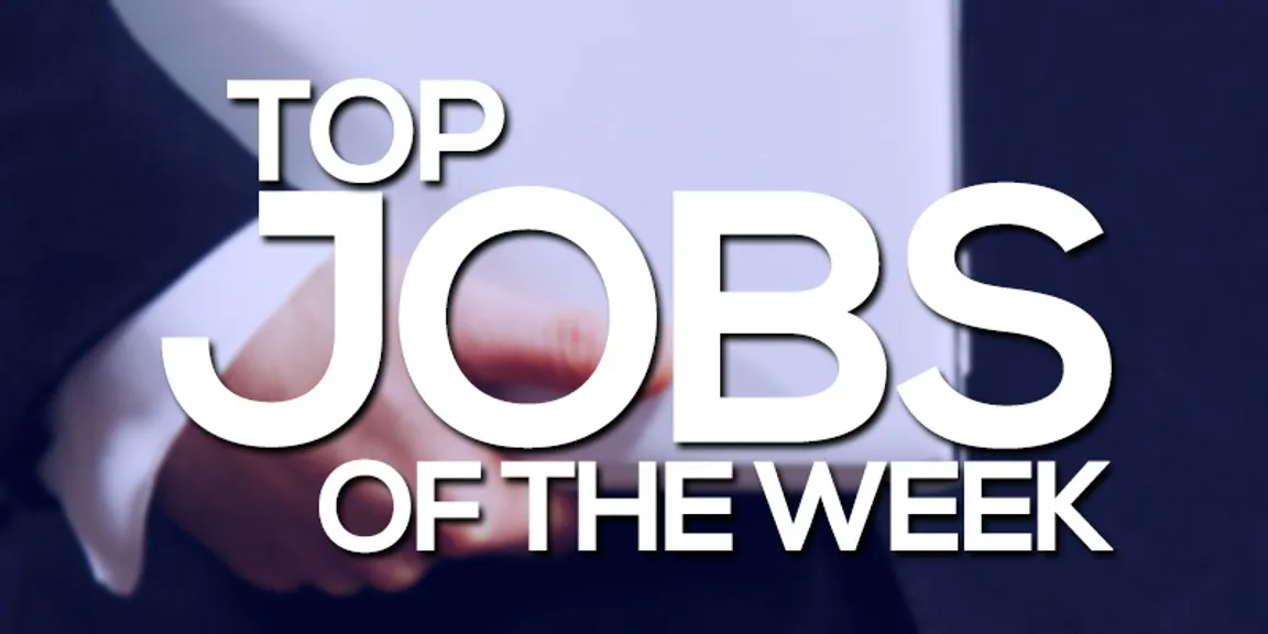 Jobs Roundup] Top Jobs of the week