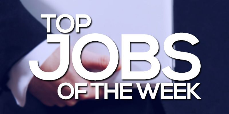 [Jobs Roundup] Top Jobs of the week