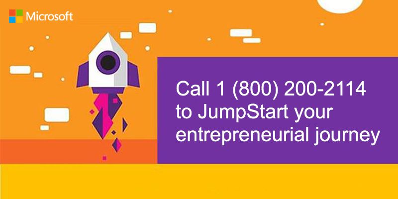 Call 1 (800) 200-2114 to JumpStart your entrepreneurial journey