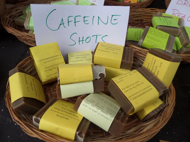 Coffee-soap