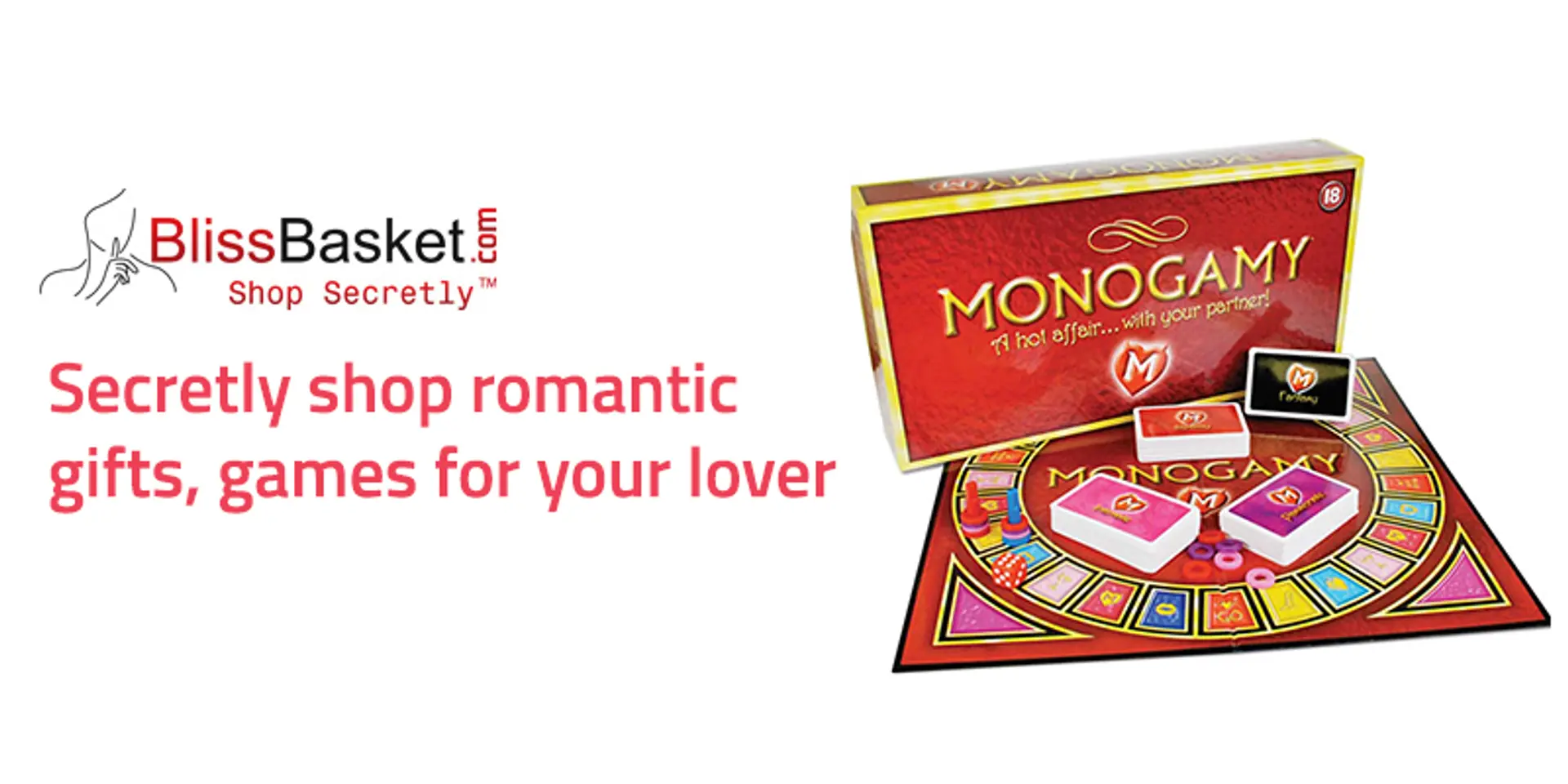 Secretly shop romantic gifts, games for your lover with BlissBasket