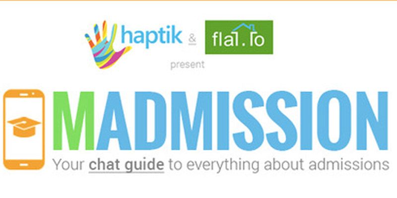 Haptik and Flat.to collaborate to launch a chat guide for college admissions, Madmission