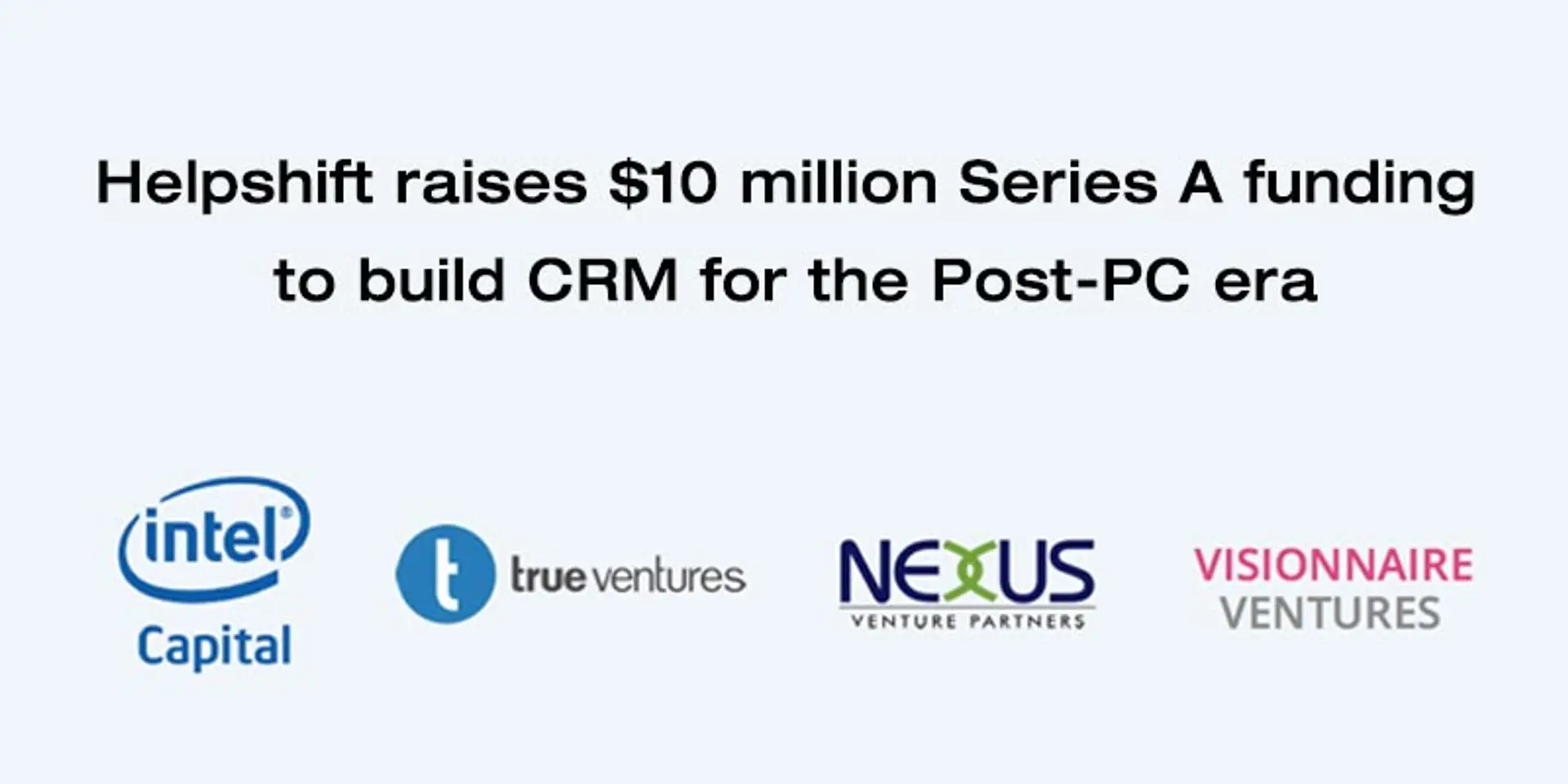 Helpshift raises $10 million in Series A funding to bring CRM to mobile apps in this Post-PC era