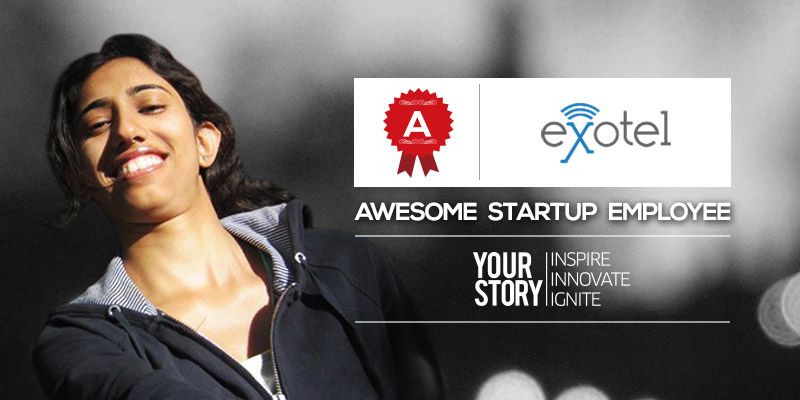 Nruthya Kesavan of Exotel: Her first job, and in 6 months she is acing it!