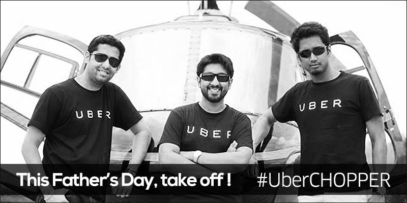 Surprise your dad with Uber’s chopper ride this Father’s Day