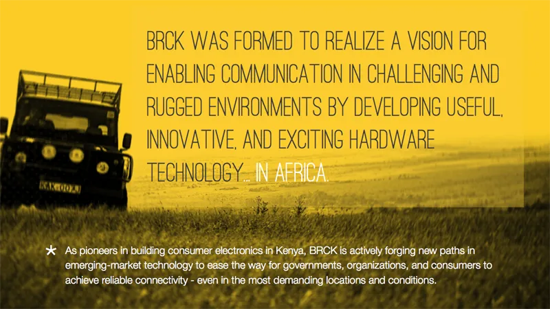 Brck - Consumer electronics - YourStory Africa